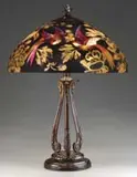 Handel, Signed Blackbird Table Lamp
