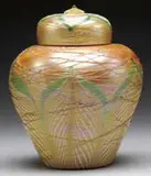 Durand, Art Glass Ginger Jar