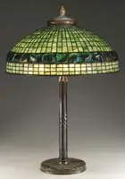 Turtleback Table Lamp by Tiffany Studios, offered Dec 2010