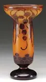Le Verre Français, Art Deco Cameo Vase