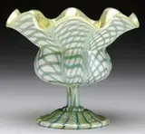 Quezal, Decorated Vase