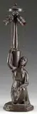 Handel, Figural Lamp Base