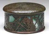 Tiffany Studios, Grapevine Powder Box