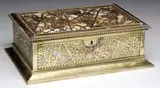 Tiffany Studios, Large Grapevine Jewelery Box