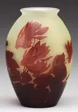Cameo Vase by Galle, offered Jun 2009