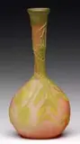 Banjo Vase by Galle, offered Jun 2009