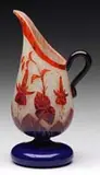 Cameo Pitcher by Le Verre Français, sold Jun 2009