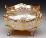 Quezal, Decorated Bowl
