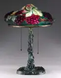 Pairpoint, Puffy Grape Table Lamp