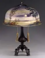 Scenic Table Lamp by Pairpoint, sold Jun 2009