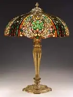 Louis Xv Leaded Table Lamp by Duffner & Kimberly, sold Jun 2009