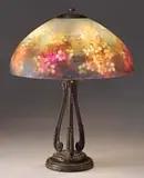 Handel, 6688 Floral & Butterfly Table Lamp