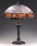 Handel, Blue Persian Border Table Lamp