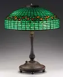 Tiffany Studios, Lemon Leaf Table Lamp