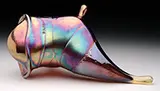 Marvin Lipofsky, Art Glass Fumed Sculptural Form
