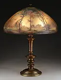 Birds in Flight Table Lamp by Handel, sold Nov 2015