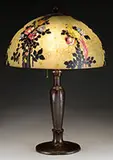 Exotic Bird Table Lamp by Handel, sold Nov 2015