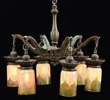 Chandelier by Quezal, offered Nov 2015