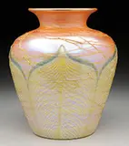 Durand, Pulled Feather Vase