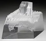 Crystal Sculpture by Alexander Joseph von Steuben, offered Nov 2015