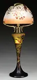 Cameo Glass Lamp by Galle, offered Nov 2015