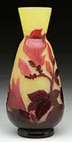 Floral Cameo Vase by Galle, offered Nov 2015