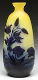 Floral Lily Pond Cameo Vase by Galle, offered Nov 2015