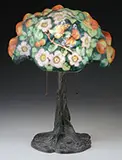 Pairpoint, Puffy Apple Tree Table Lamp