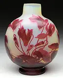 Cyclamen Vase by Galle, offered Nov 2015