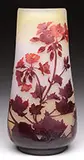 Floral Cameo Vase by Galle, offered Nov 2015
