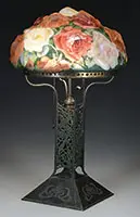 Puffy Rose Table Lamp by Pairpoint, offered Nov 2015