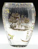 Enameled Vase by Galle, offered Nov 2015