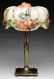 Pairpoint, Puffy Papillion Boudoir Lamp
