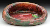 Cameo Glass Vide Poche by Daum, offered Nov 2015