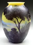 Lake Como Vase by Galle, offered Nov 2015