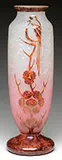 Pinsons Vase by Le Verre Français, sold Nov 2015