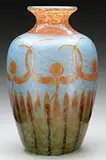 Libellules Vase by Le Verre Français, sold Nov 2015