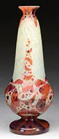 Papillon Vase by Le Verre Français, sold Nov 2015