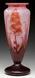 Digitales Vase by Le Verre Français, sold Nov 2015