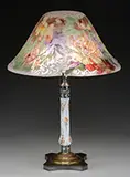 Pairpoint, Floral Table Lamp