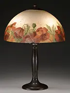 Reverse Painted Table Lamp by Handel, sold Jun 2016