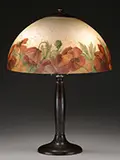 Handel, Reverse Painted Table Lamp