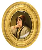 Porcelain Plaque by Kpm, offered Jun 2016