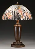 Handel, Reverse Painted Table Lamp