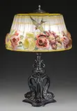 Pairpoint, Puffy Hummingbird Table Lamp