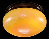 Quezal, Hooked Feather Ceiling Light