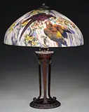 Jungle Bird Table Lamp by Handel, sold Jun 2016
