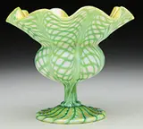 Quezal, Flower Form Vase
