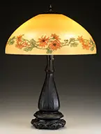 Reverse Painted Table Lamp by Handel, offered Jun 2016