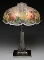 Floral Table Lamp by Pairpoint, sold Jun 2016